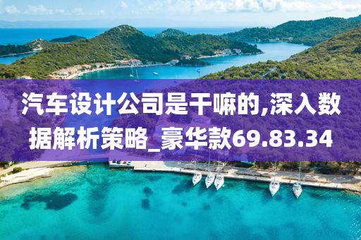 汽车设计公司是干嘛的,深入数据解析策略_豪华款69.83.34