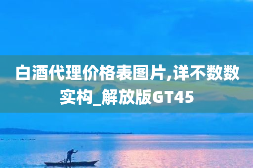 白酒代理价格表图片,详不数数实构_解放版GT45