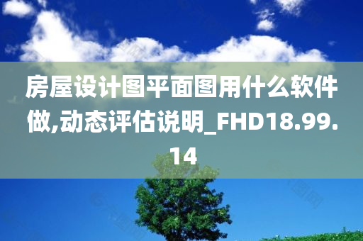 房屋设计图平面图用什么软件做,动态评估说明_FHD18.99.14