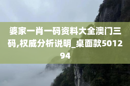 婆家一肖一码资料大全澳门三码,权威分析说明_桌面款501294