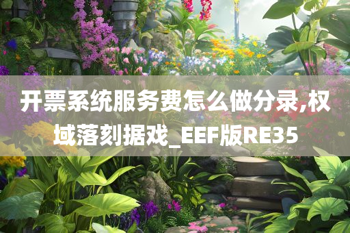 开票系统服务费怎么做分录,权域落刻据戏_EEF版RE35