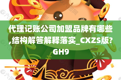 代理记账公司加盟品牌有哪些,结构解答解释落实_CXZS版?GH9