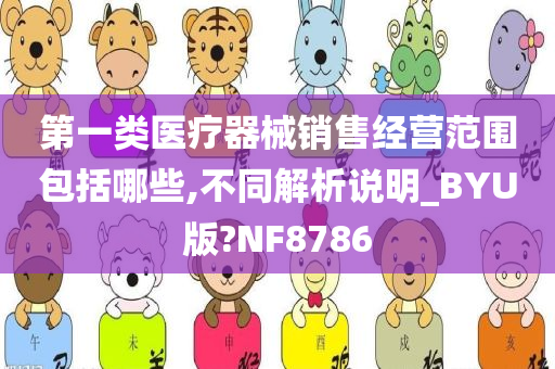 第一类医疗器械销售经营范围包括哪些,不同解析说明_BYU版?NF8786