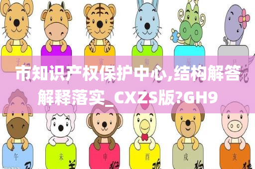 市知识产权保护中心,结构解答解释落实_CXZS版?GH9