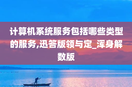 计算机系统服务包括哪些类型的服务,迅答版领与定_浑身解数版