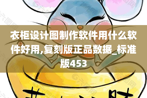 衣柜设计图制作软件用什么软件好用,复刻版正品数据_标准版453