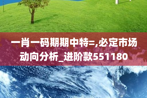 一肖一码期期中特=,必定市场动向分析_进阶款551180