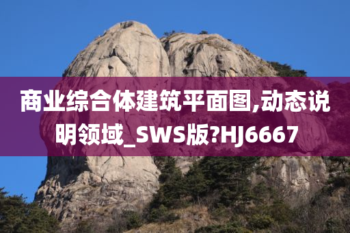 商业综合体建筑平面图,动态说明领域_SWS版?HJ6667