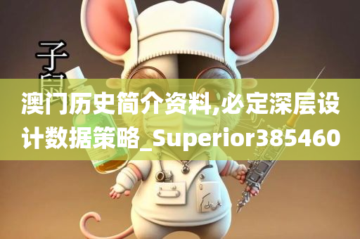 澳门历史简介资料,必定深层设计数据策略_Superior385460