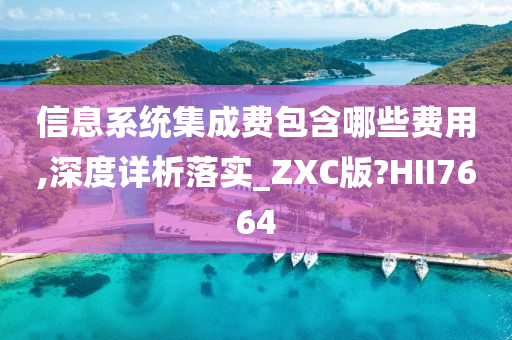 信息系统集成费包含哪些费用,深度详析落实_ZXC版?HII7664