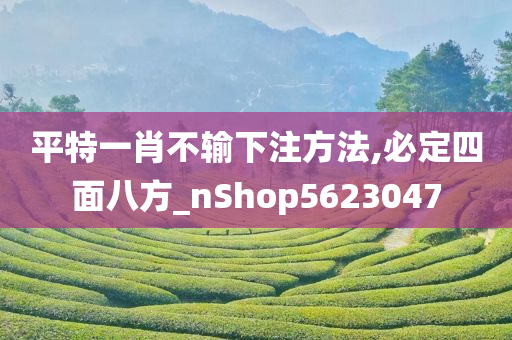 平特一肖不输下注方法,必定四面八方_nShop5623047