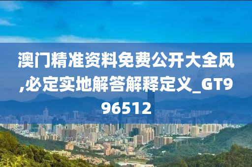 澳门精准资料免费公开大全风,必定实地解答解释定义_GT996512