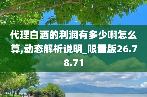 代理白酒的利润有多少啊怎么算,动态解析说明_限量版26.78.71