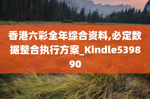 香港六彩全年综合资料,必定数据整合执行方案_Kindle539890