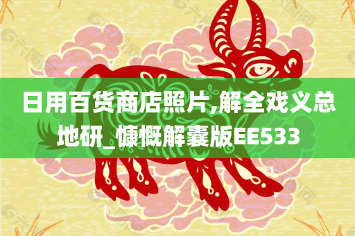 日用百货商店照片,解全戏义总地研_慷慨解囊版EE533