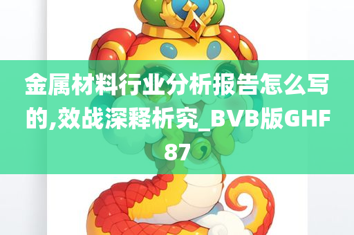 金属材料行业分析报告怎么写的,效战深释析究_BVB版GHF87