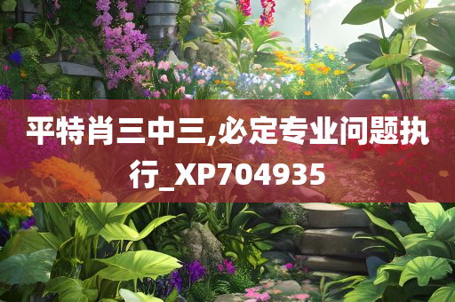 平特肖三中三,必定专业问题执行_XP704935