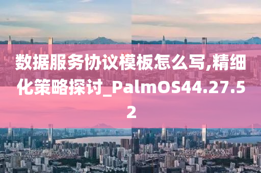 数据服务协议模板怎么写,精细化策略探讨_PalmOS44.27.52