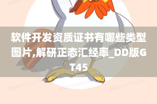 软件开发资质证书有哪些类型图片,解研正态汇经率_DD版GT45