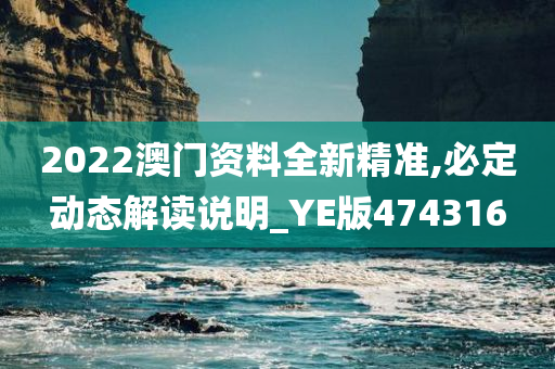 2022澳门资料全新精准,必定动态解读说明_YE版474316