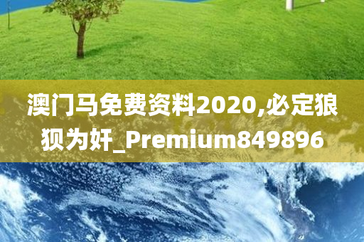 澳门马免费资料2020,必定狼狈为奸_Premium849896