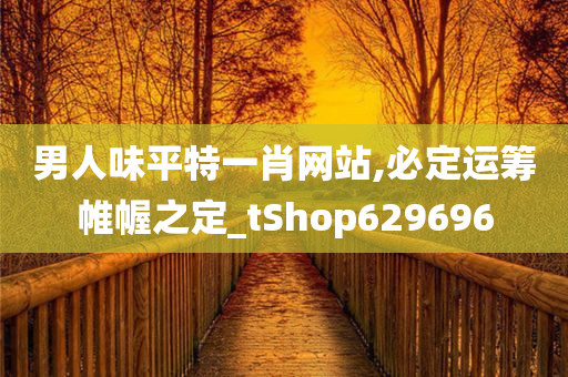 男人味平特一肖网站,必定运筹帷幄之定_tShop629696