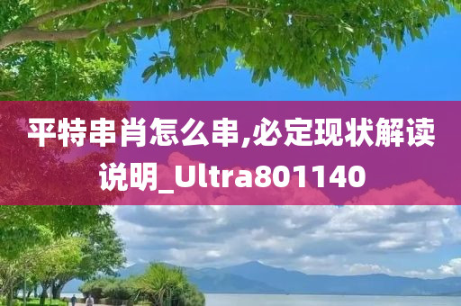 平特串肖怎么串,必定现状解读说明_Ultra801140