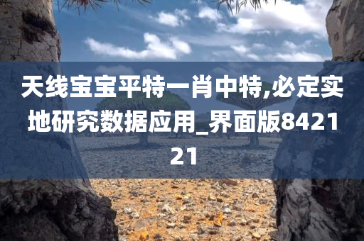 天线宝宝平特一肖中特,必定实地研究数据应用_界面版842121