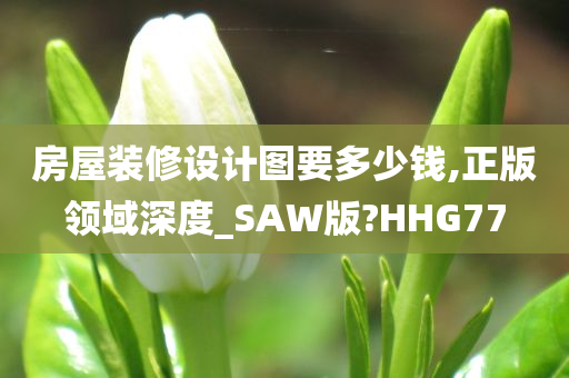 房屋装修设计图要多少钱,正版领域深度_SAW版?HHG77