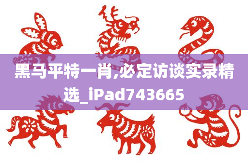 黑马平特一肖,必定访谈实录精选_iPad743665