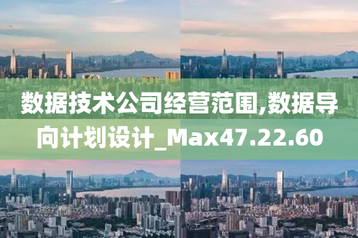 数据技术公司经营范围,数据导向计划设计_Max47.22.60