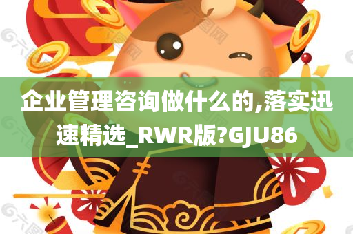 企业管理咨询做什么的,落实迅速精选_RWR版?GJU86