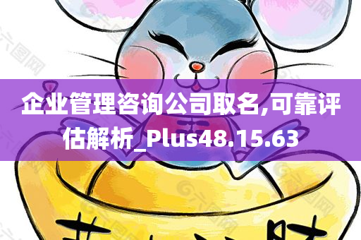 企业管理咨询公司取名,可靠评估解析_Plus48.15.63