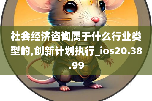 社会经济咨询属于什么行业类型的,创新计划执行_ios20.38.99