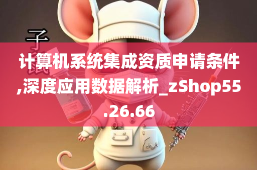 计算机系统集成资质申请条件,深度应用数据解析_zShop55.26.66