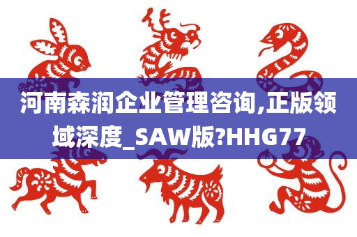 河南森润企业管理咨询,正版领域深度_SAW版?HHG77