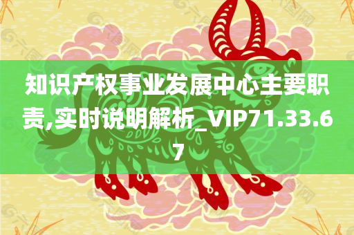 知识产权事业发展中心主要职责,实时说明解析_VIP71.33.67