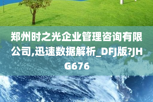 郑州时之光企业管理咨询有限公司,迅速数据解析_DFJ版?JHG676