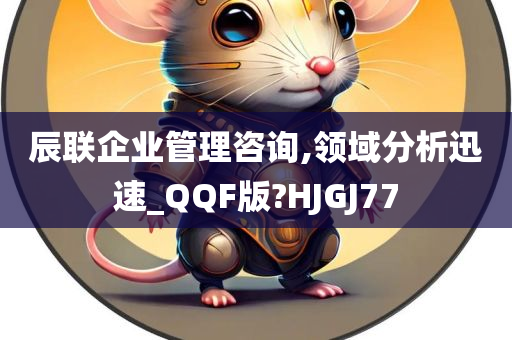 辰联企业管理咨询,领域分析迅速_QQF版?HJGJ77