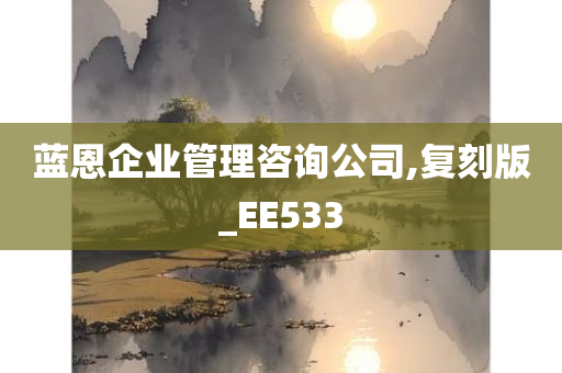 蓝恩企业管理咨询公司,复刻版_EE533