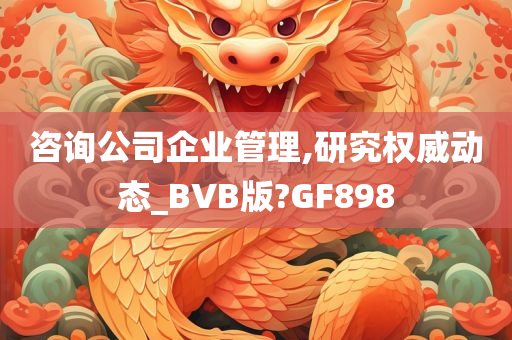 咨询公司企业管理,研究权威动态_BVB版?GF898