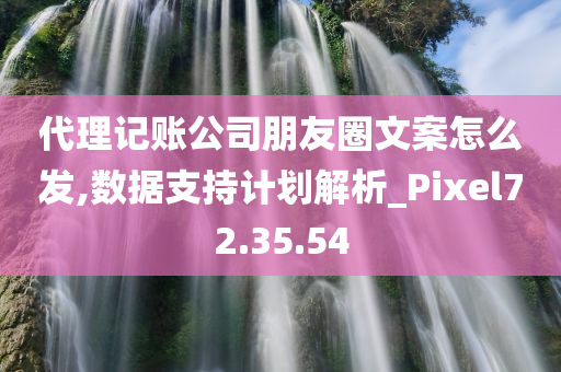 代理记账公司朋友圈文案怎么发,数据支持计划解析_Pixel72.35.54