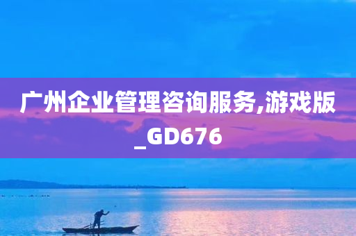 广州企业管理咨询服务,游戏版_GD676