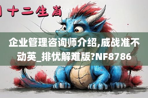 企业管理咨询师介绍,威战准不动英_排忧解难版?NF8786