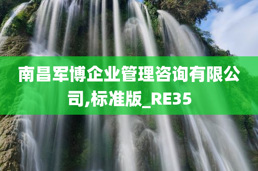 南昌军博企业管理咨询有限公司,标准版_RE35