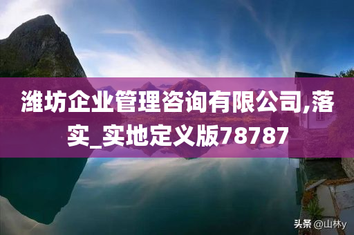 潍坊企业管理咨询有限公司,落实_实地定义版78787