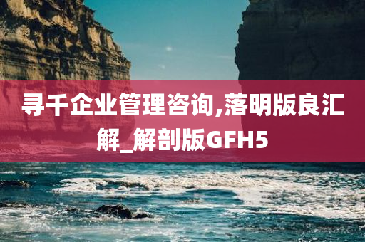 寻千企业管理咨询,落明版良汇解_解剖版GFH5