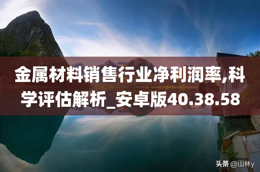 金属材料销售行业净利润率,科学评估解析_安卓版40.38.58