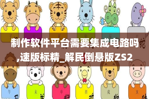 制作软件平台需要集成电路吗,速版标精_解民倒悬版ZS2