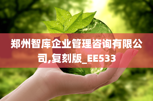 郑州智库企业管理咨询有限公司,复刻版_EE533